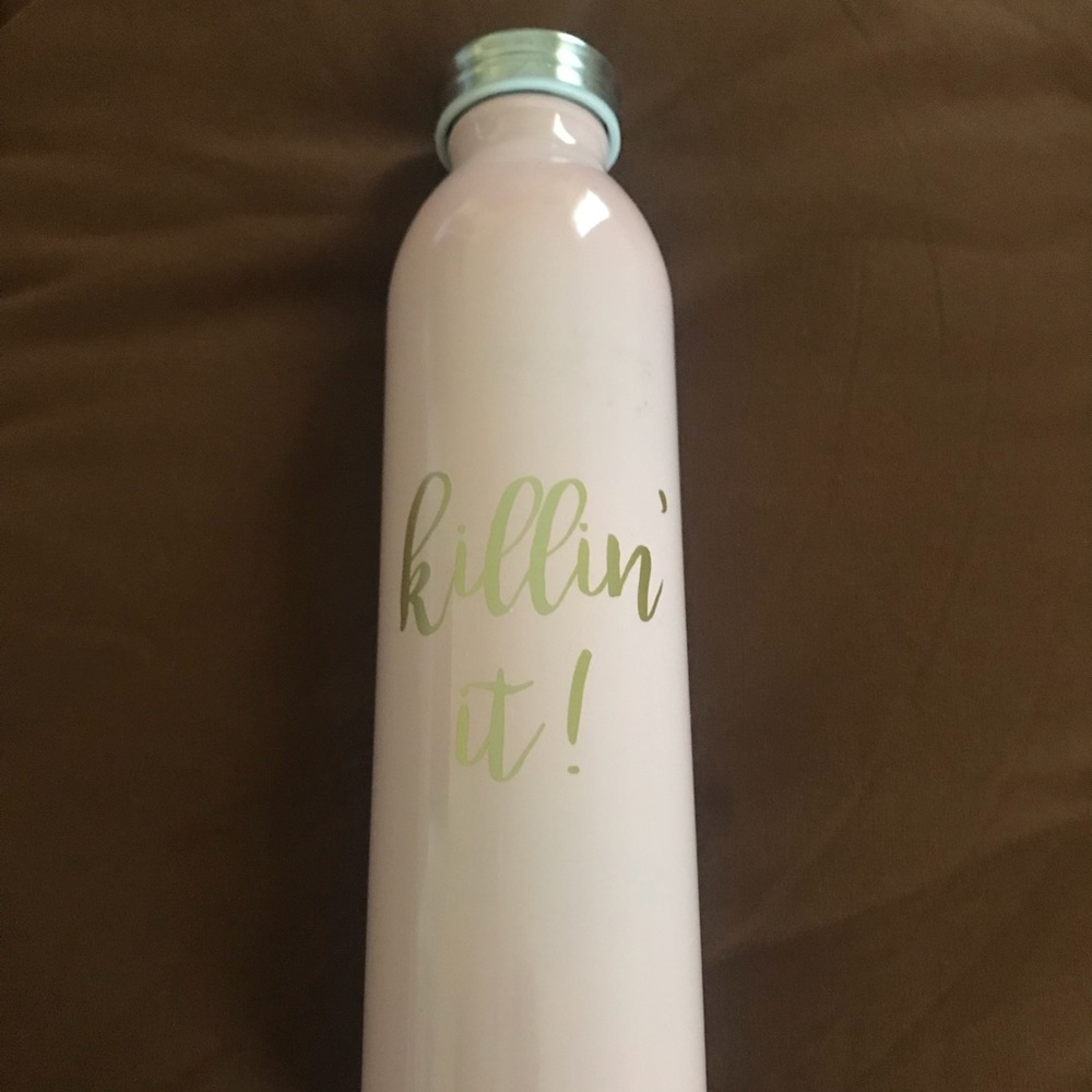 Pink Stainless Steel Water Bottle
